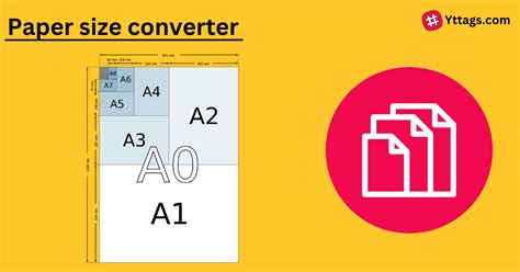 Paper size converter - Online Tool - Yttags