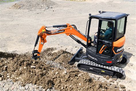 Doosan DX27Z Mini Excavator - Gordons Construction