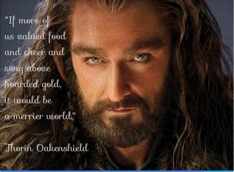 Thorin Oakenshield Quote - J R R Tolkien Books Quotes Glory To God ...