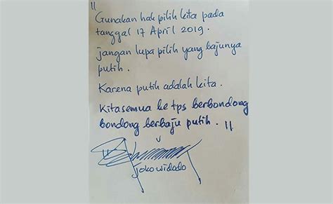 Ini Makna Unik dari Tanda Tangan Jokowi, Ada Angka Rahasia? - Portal ...