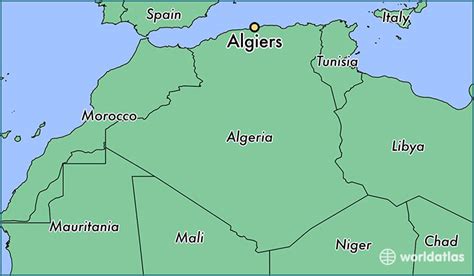 Where is Algiers, Algeria? / Algiers, Alger Map - WorldAtlas.com