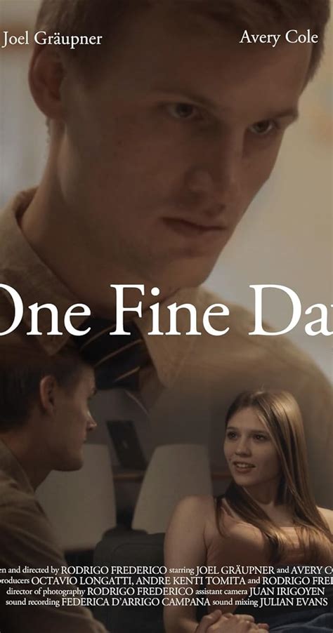 One Fine Day (2016) - Full Cast & Crew - IMDb