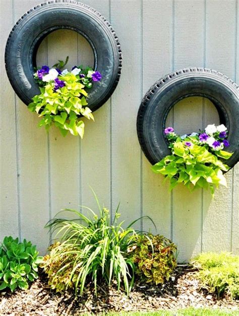 tire gardens gallery - Google Search | Artesanato com pneus, Decoração ...