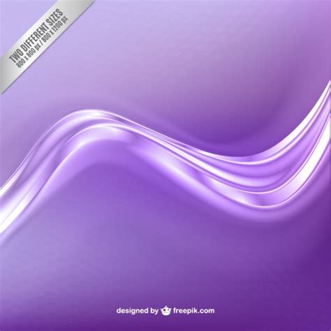 Free Vector | Purple wave background