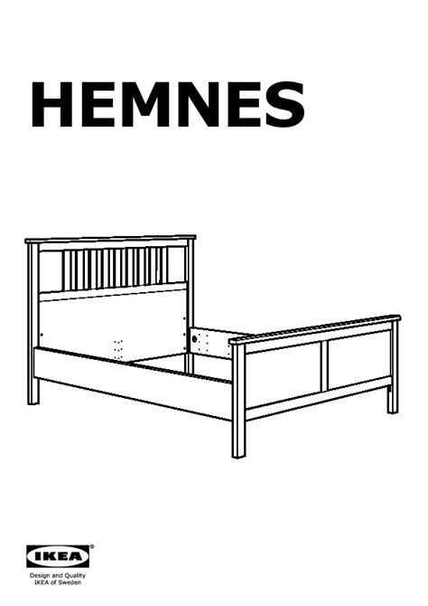 Ikea Hemnes Queen Bed Assembly Instructions Pdf – Hanaposy