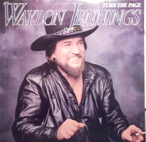 Waylon Jennings Turn the Page Vintage Record Album Vinyl | Etsy ...