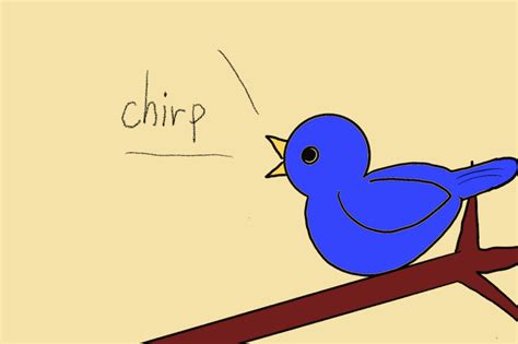 chirpの意味分かりますか？覚えにくい英単語を絵で見て覚えましょう。 - チカクする英語