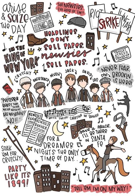 Pin by emma haley on newsies | Newsies, Theatre kid, Musicals