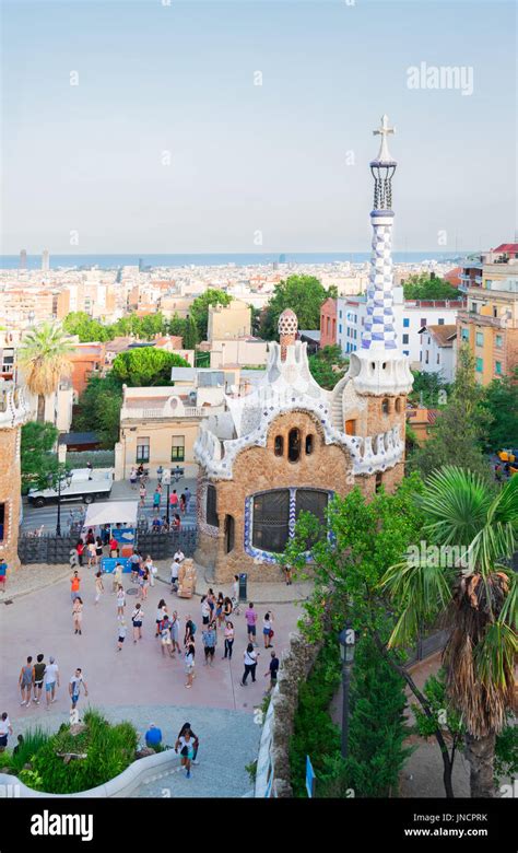 park Guell, Barcelona Stock Photo - Alamy