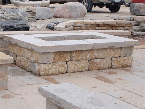 Natural Stone Fire Pit | Kits or Custom Designs | Lemke Stone Products