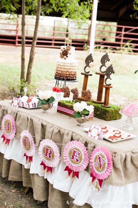 Horse Party - The Dessert Table