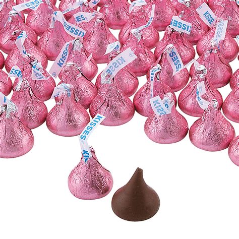 Hershey’s®+Kisses®+400+Pc.+Pink+Chocolate+Candy+-+OrientalTrading.com Rosa Snacks, Pink Snacks ...