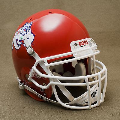 FRESNO STATE BULLDOGS NCAA Schutt XP Full Size AUTHENTIC Gameday ...