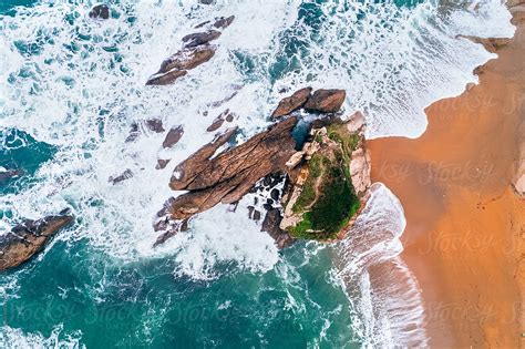 "Aerial Nature Beach Landscape" by Stocksy Contributor "Marco Govel ...