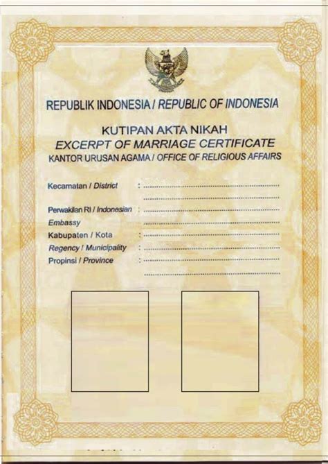 Buku Nikah Template - 54+ Koleksi Gambar