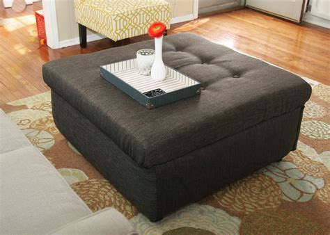 Ugly Coffee Table Turned Ottoman · How To Make A Stool · Home + DIY on Cut Out + Keep