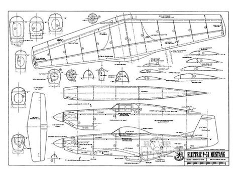 Electric P-51 Mustang plan - free download | P51 mustang, Model ...