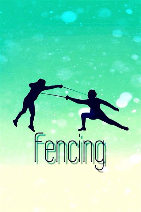 Download Fencing Green Poster Wallpaper | Wallpapers.com