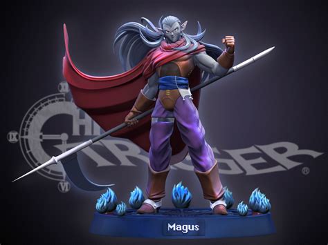 ArtStation - Magus Chrono Trigger - Fan Art