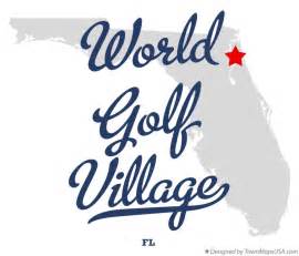 Map of World Golf Village, FL, Florida