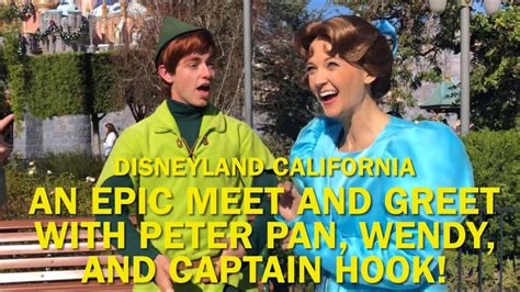 NEW: Peter Pan, Wendy, and Captain Hook Join for EPIC Meet & Greet ...