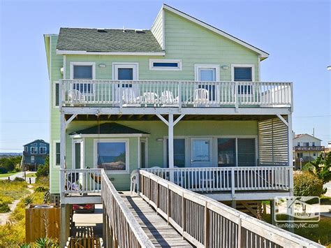 Oceanfront Exterior this is my favorite so far | Outer banks vacation rentals, Outer banks ...