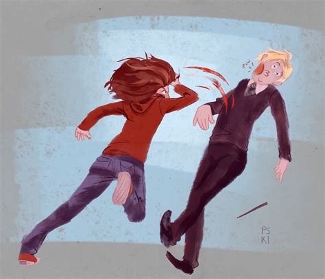 Hermione Punches Draco! by pskibobby on Newgrounds