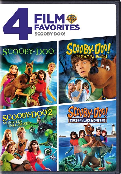 4 Film Favorites: Scooby-Doo! (Scooby-Doo! / Scooby-Doo! 2: Monsters Unleashed / Scooby-Doo ...