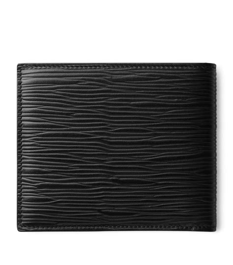 Mens Montblanc black Leather Meisterstück 4810 Bifold Wallet | Harrods ...