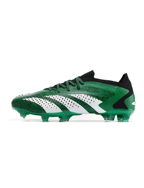 2023 adidas Predator Accuracy.1 Low Elite FG Green Black White