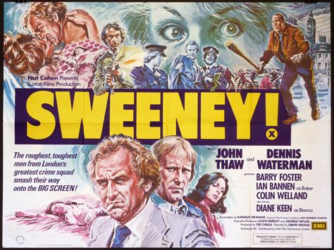 SWEENEY! The first of two big screen spin-off's of the ultimate 1970s cop TV series created by ...