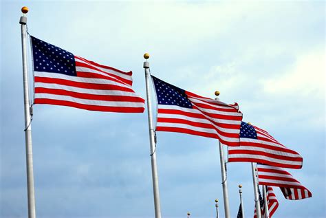 American Flags Free Stock Photo - Public Domain Pictures