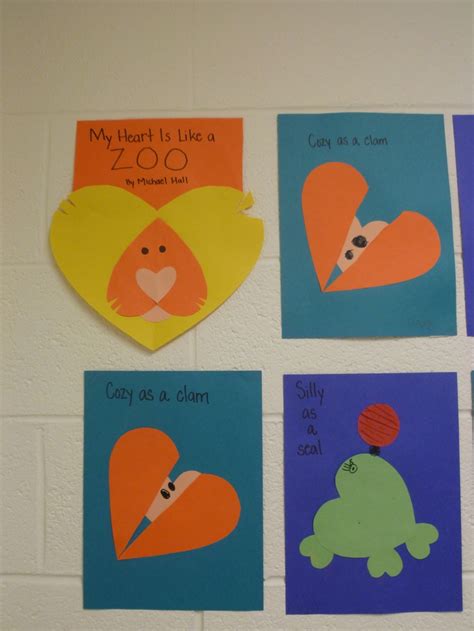 Inspired by the book, "My Heart Is Like A Zoo" by Michael Hall. | Winter crafts preschool ...