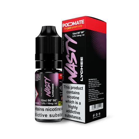 Nasty Juice - PodMate - Nicotine Salts E-Liquid 10ml – The JuicyJoint