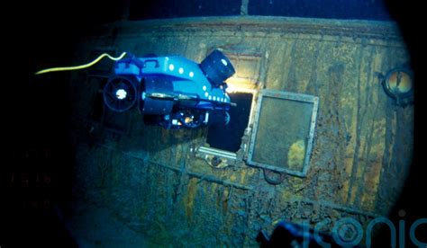 Rare unseen video of dive through Titanic wreckage being released ...