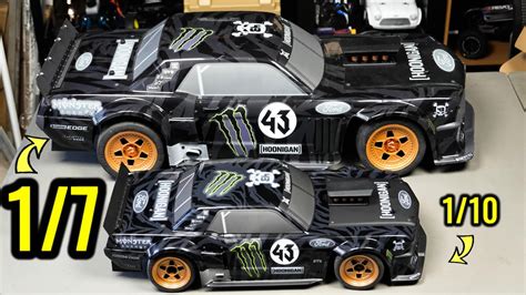 HUGE HOONIGAN FORD MUSTANG 130KM/H 1/7 RC CAR - ZD RACING EX07 - YouTube