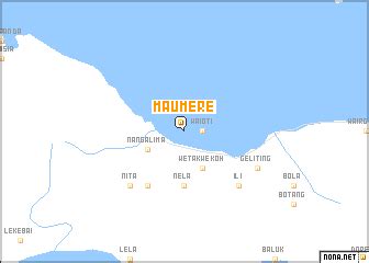 Maumere (Indonesia) map - nona.net