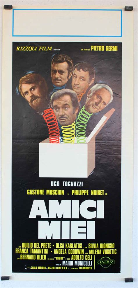 "AMICI MIEI" MOVIE POSTER - "AMICI MIEI" MOVIE POSTER