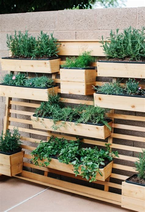 Wooden Outdoor Wall Planters - Wood Dad