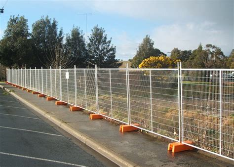 Galvanized Construction Site Fencing with infilled Welded Mesh 60 X 150 X 3MM