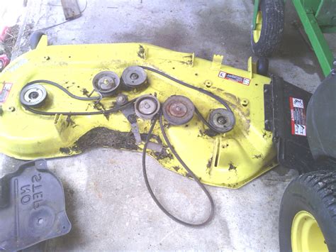 John deere 48 inch mower deck belt diagram