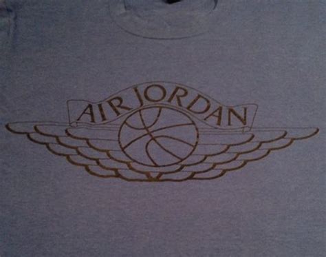 Vintage Gear: Navy Air Jordan Wings Logo Tee - Air Jordans, Release ...