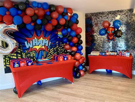 Spider-Man birthday | Spiderman birthday party decorations, Spiderman theme party, Spiderman ...