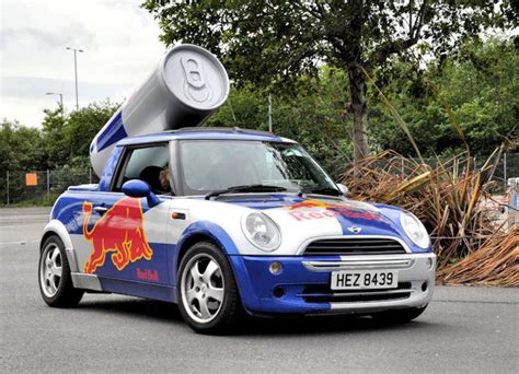 "Red Bull" MINI, Belfast (2) © Albert Bridge :: Geograph Ireland