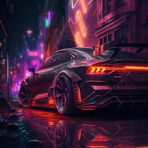 Neon Car by MindCodeAI on DeviantArt