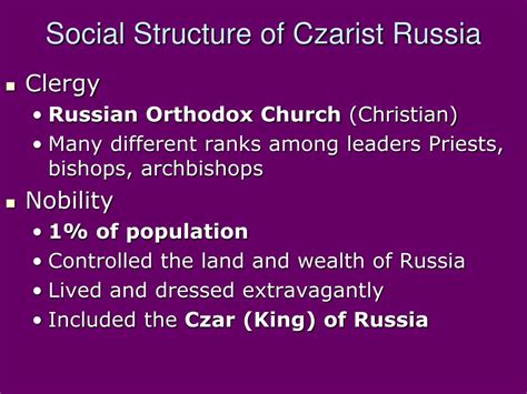 PPT - The Russian Revolution pt. I From Czar Nicholas II to Lenin PowerPoint Presentation - ID ...