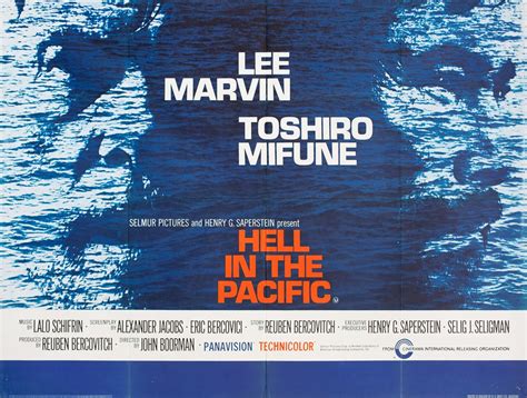 Hell in the Pacific 1968 British Quad Poster - Posteritati Movie Poster Gallery