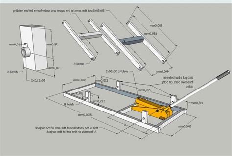 Image result for bike lift plans pdf | Welding table, Welding projects, Welding