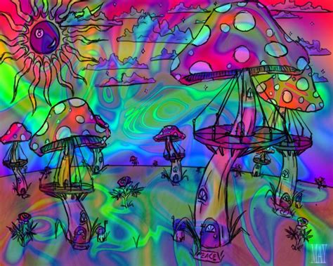 Psychedelic Weed Wallpapers - Top Free Psychedelic Weed Backgrounds - WallpaperAccess