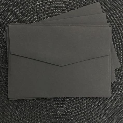 Envelopes 190x130mm – Black - Giftables